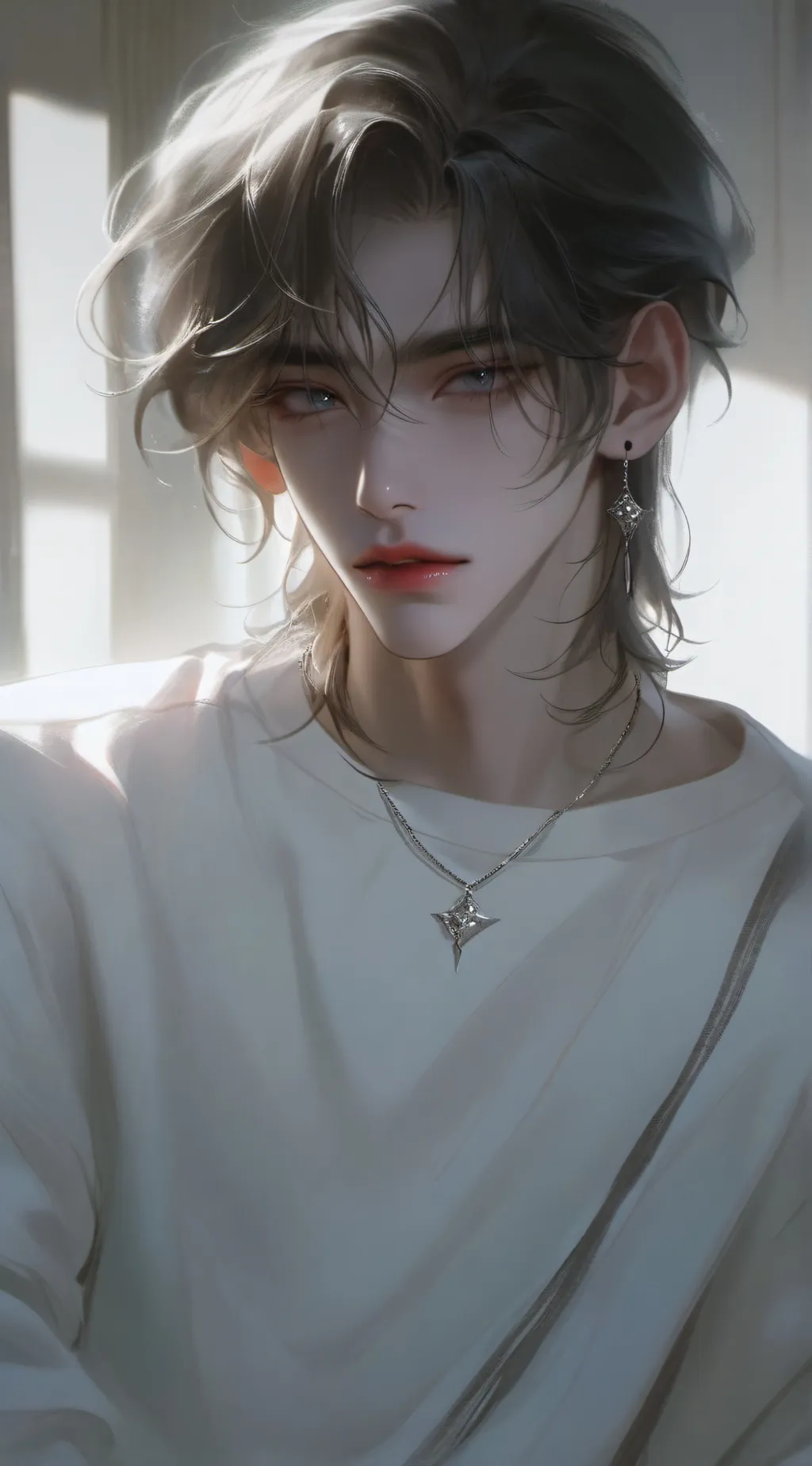 ai character: 박우진 background