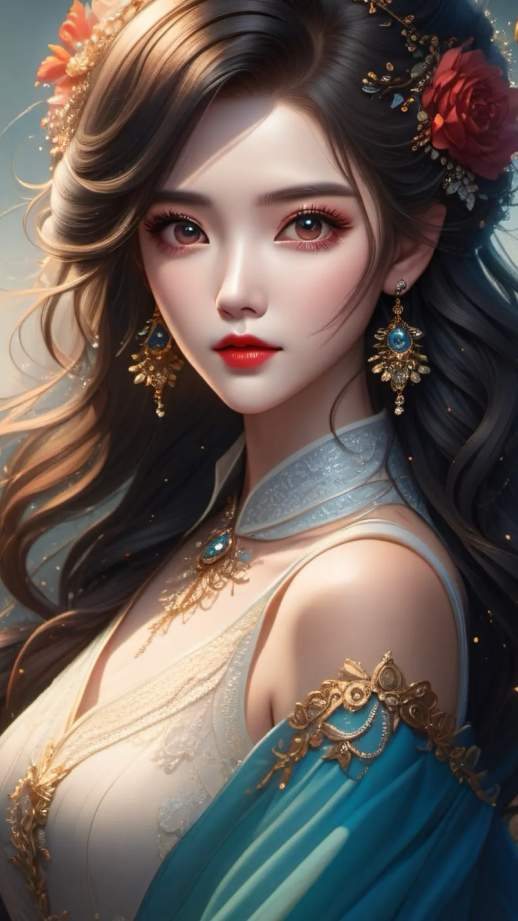 ai character: Zebra Spirit Furry background