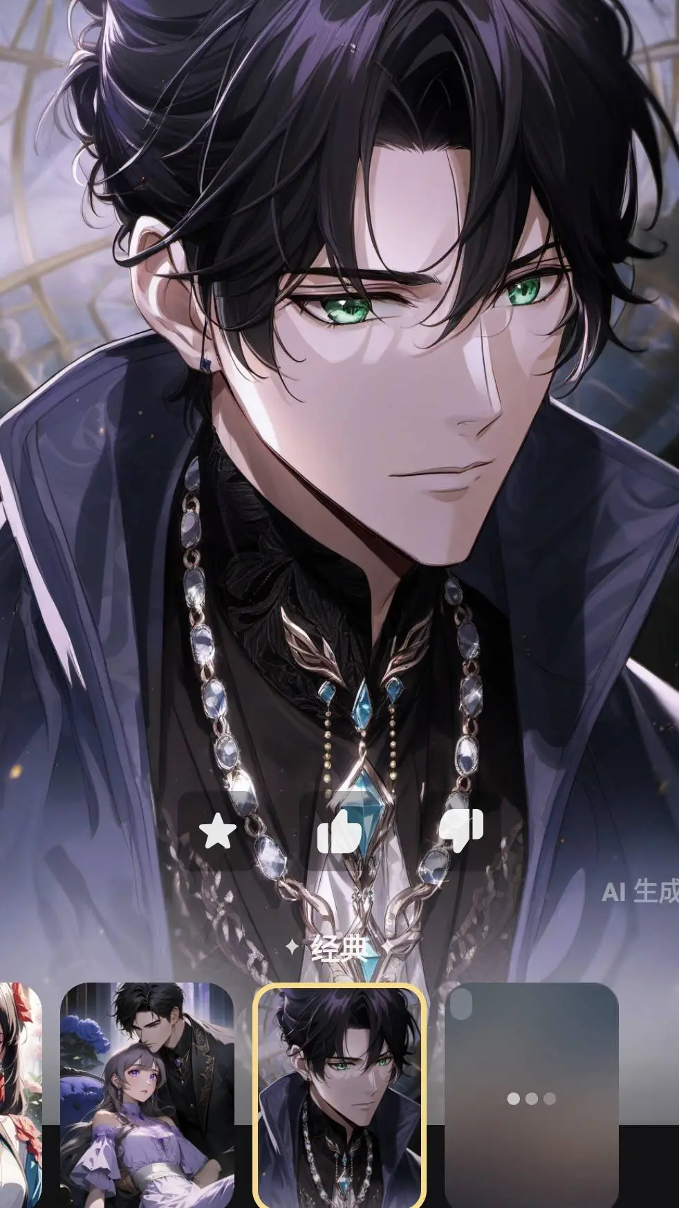 ai character: The Digital Detox  background