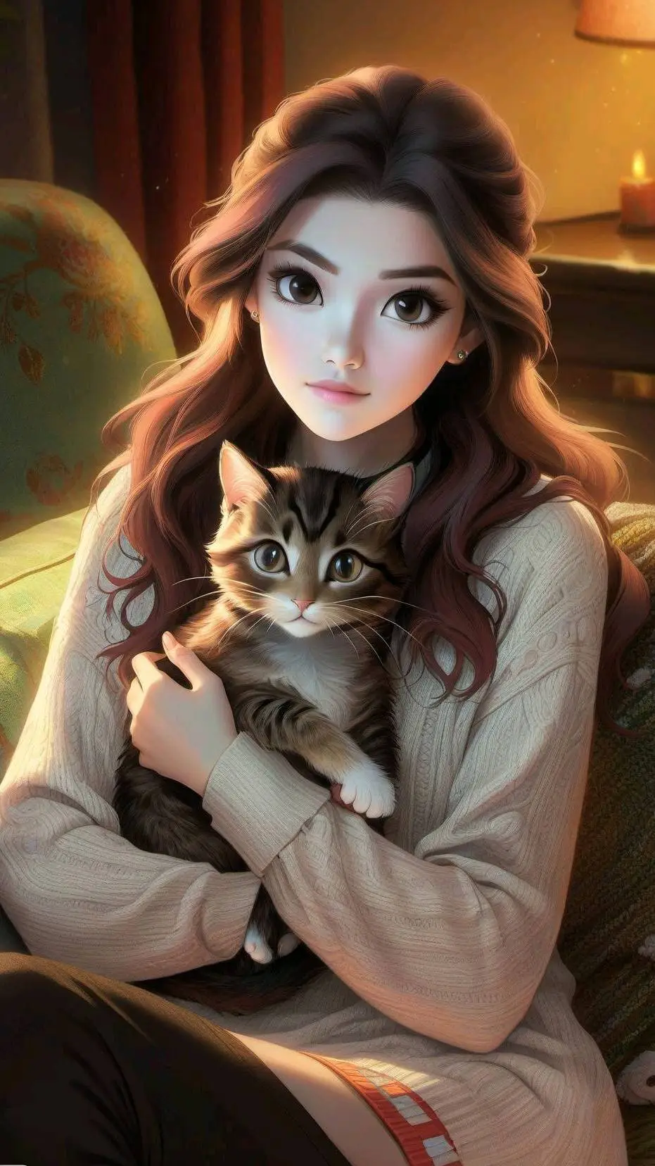 ai character: 今生今世 background