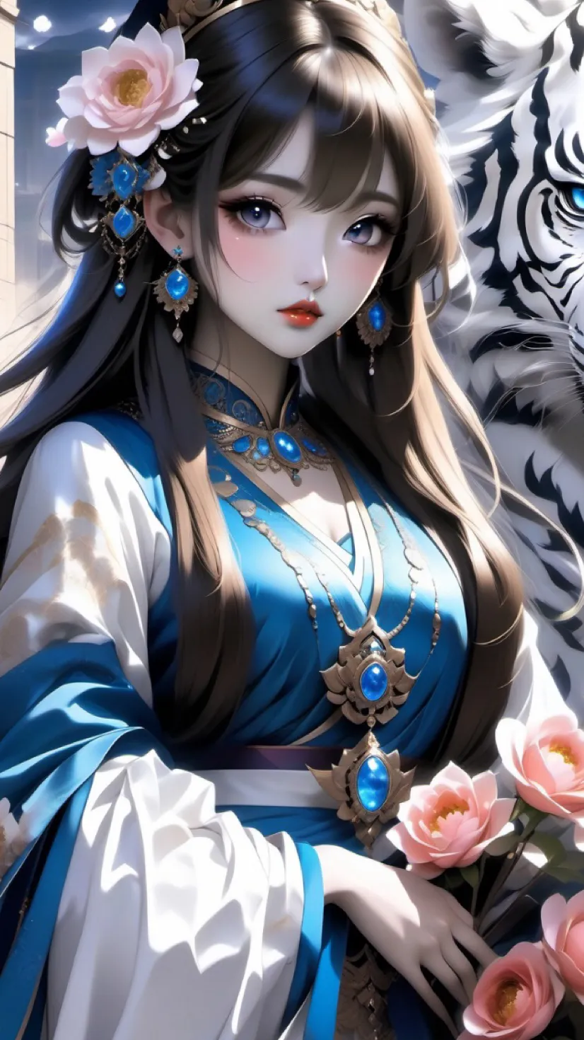 ai character: 香蕉开卡 background