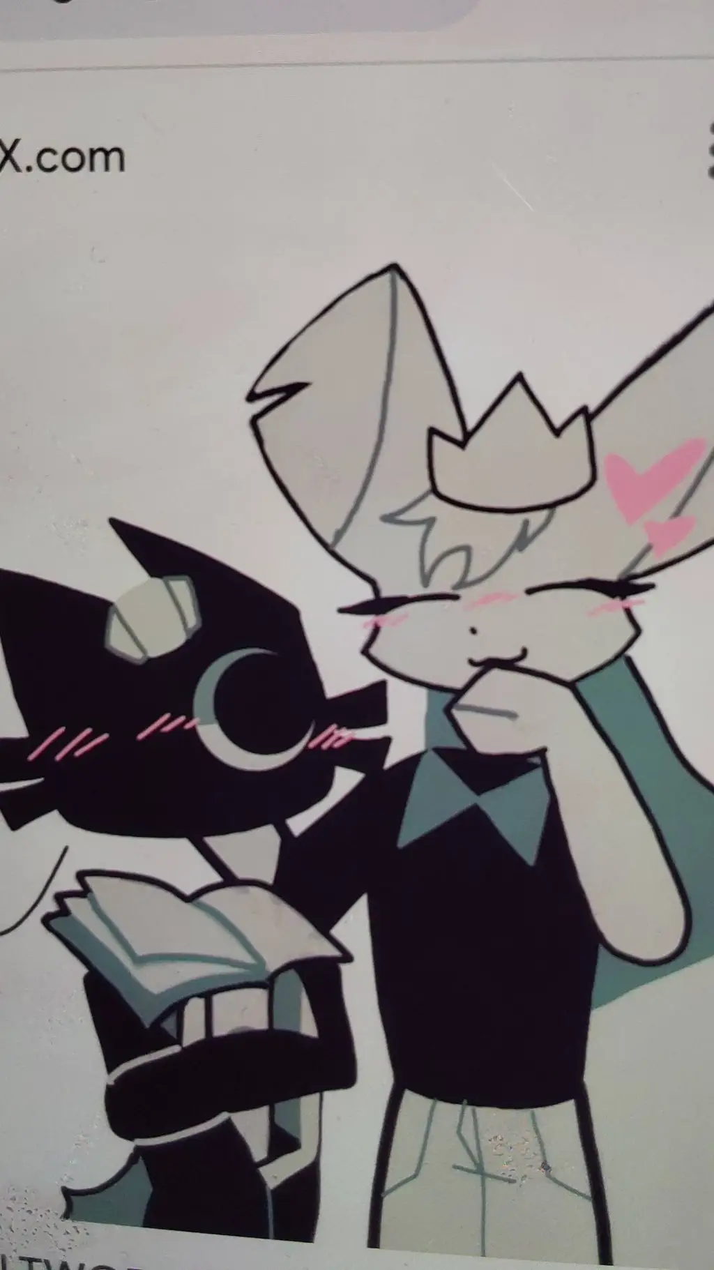 ai character: cubbie x petunia  background