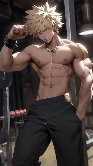 ai character: Bakugo can clone?? background