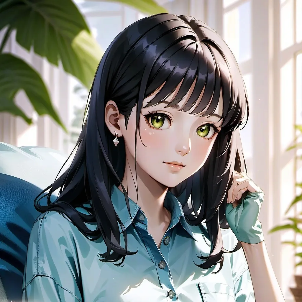 chat with ai character: living alone