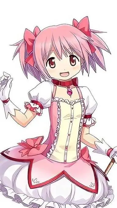 ai character: Madoka Magica background