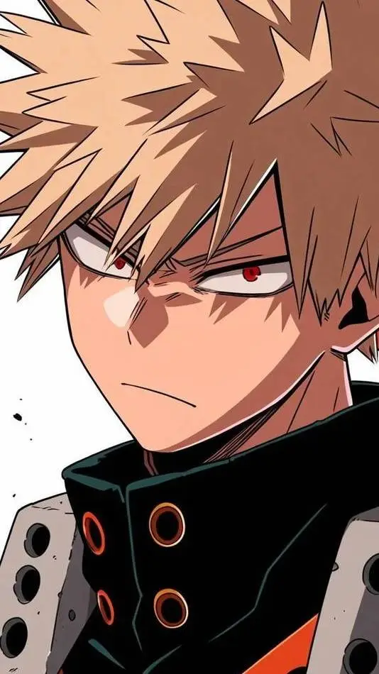 ai character: katsuki bakugo  background