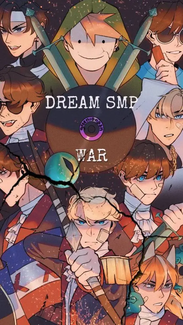 ai character: Dream SMP background