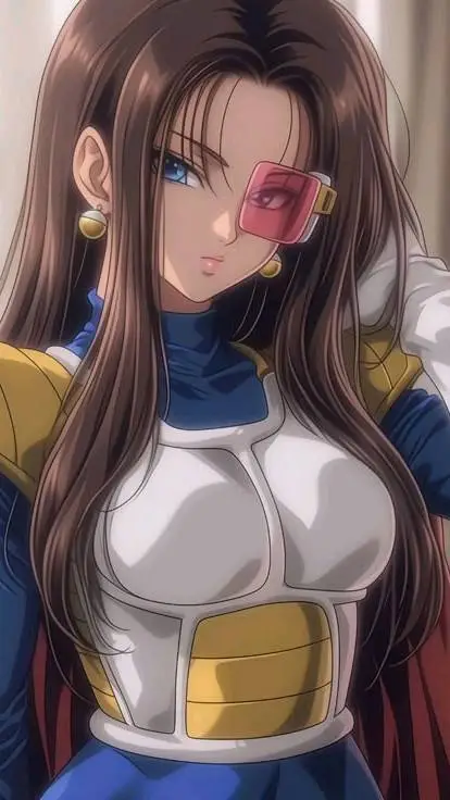 ai character: QUEEN VEGETA background
