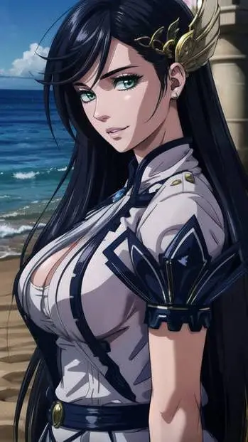ai character: Brunhilde background