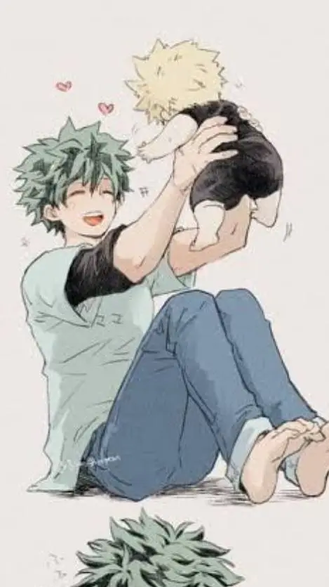 ai character: Bakudeku background
