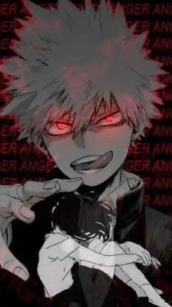 ai character: Bakugo yandere background