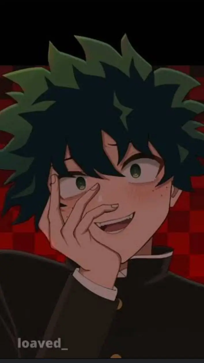 ai character: Deku yandere background
