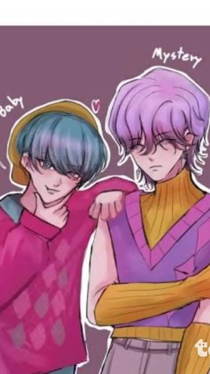 ai character: Baby X mystery background