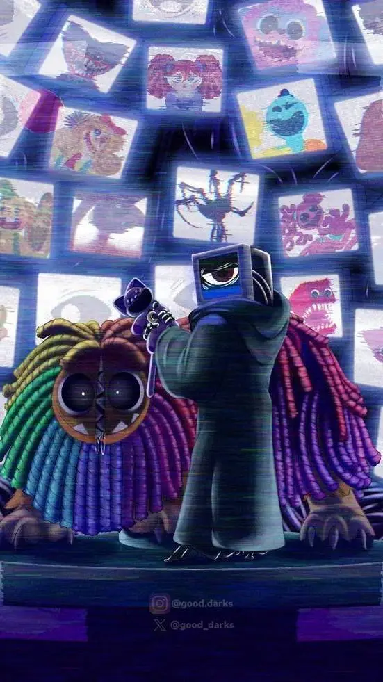 ai character: Poppy playtime 4 ✨ background