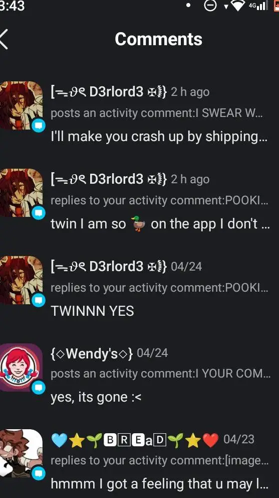 ai character: CAN'T SEE COMMENTS background