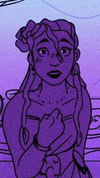 ai character: Calypso! background