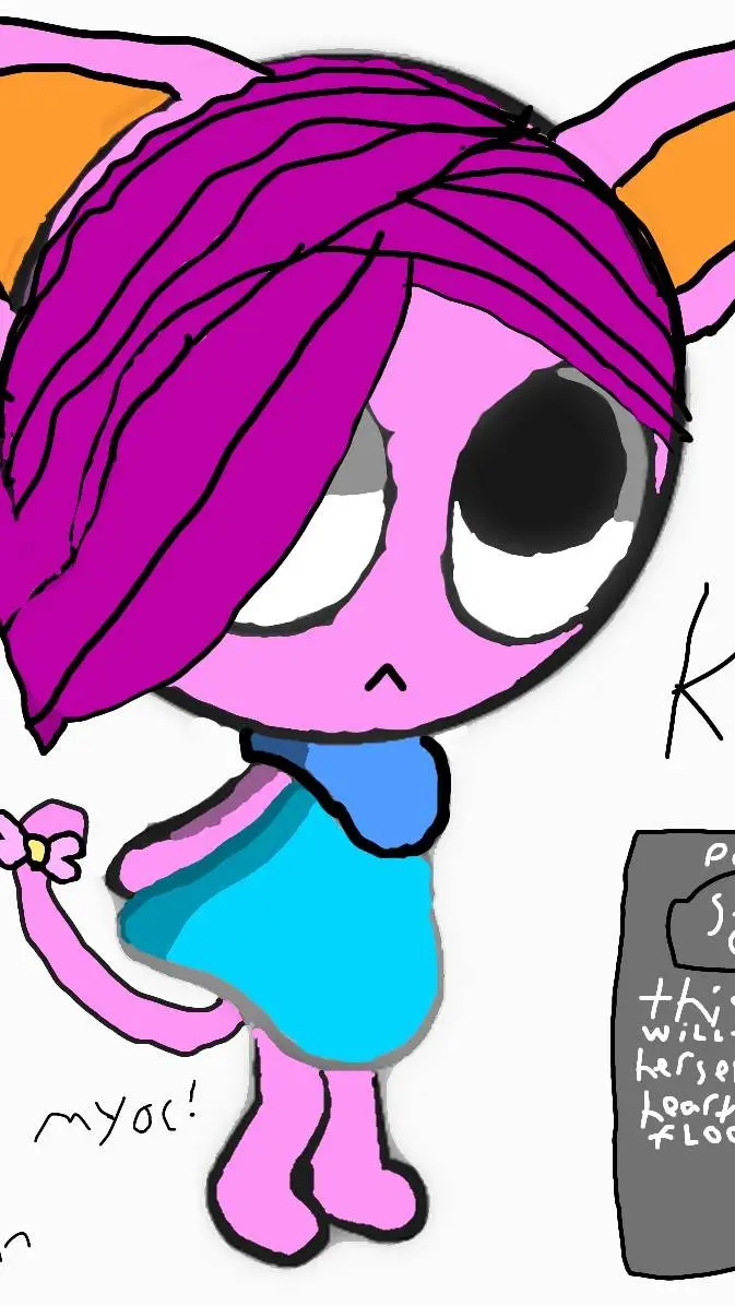 ai character: kitty background
