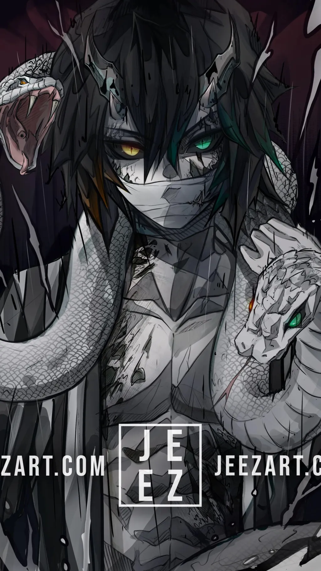 ai character: Demon Obani background