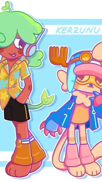 ai character: 🍰fluffy pastry 🍰 background