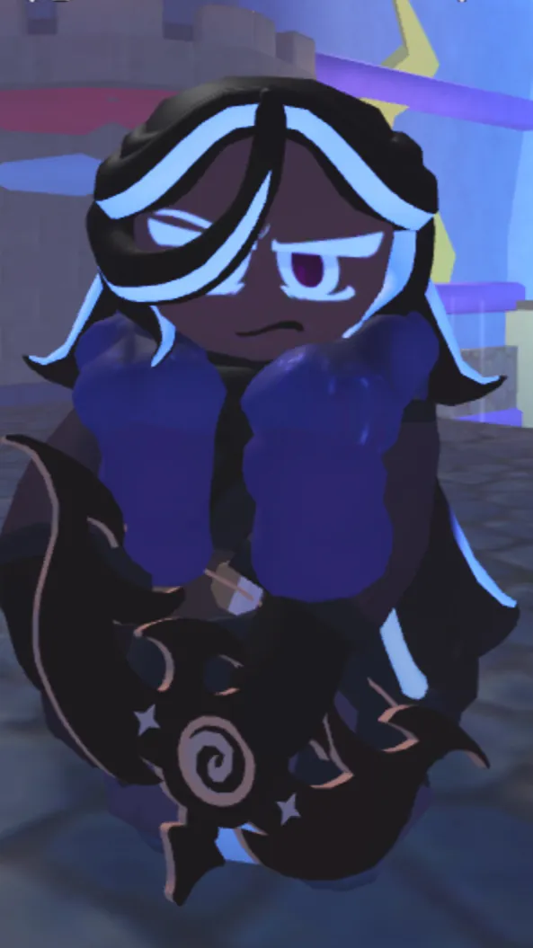 ai character: Choco Fudge Cookie background