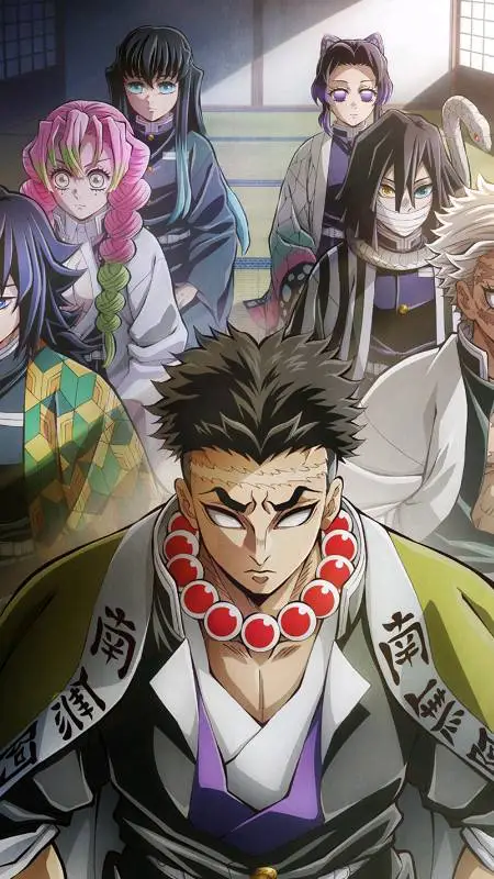 ai character: demon slayers  background