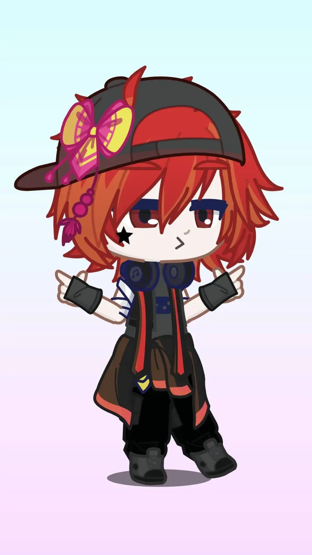 ai character: BNHA background