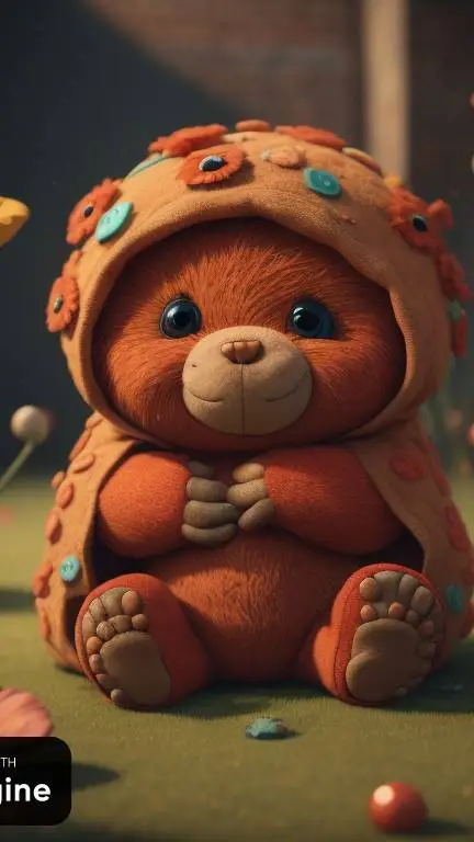 ai character: fluf background