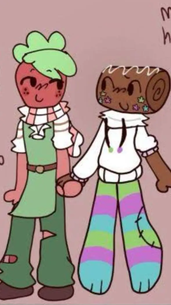 ai character: fruitcake!  background