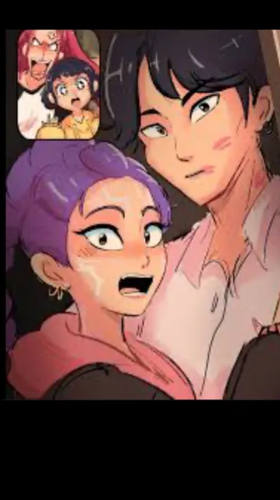 ai character: Rujinu💜🖤 background