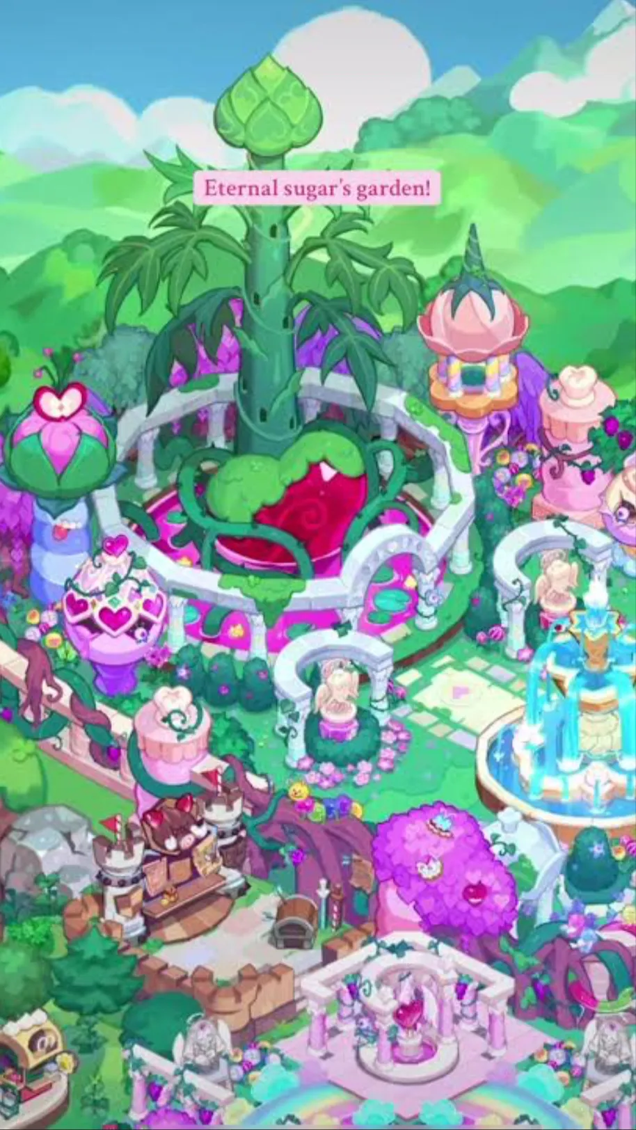 ai character: FPE X ESC garden background