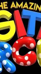 ai character: Digital circus background