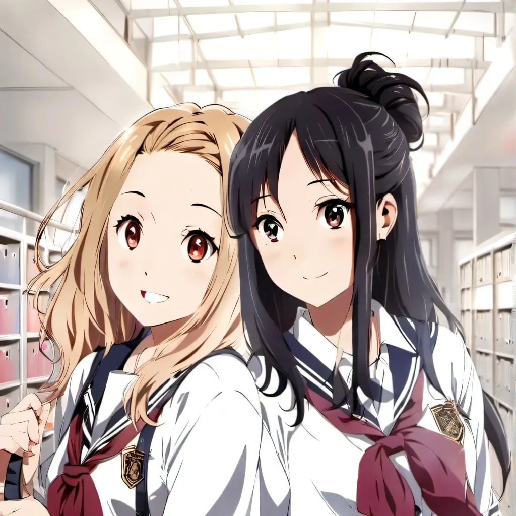 chat with ai character: girl school