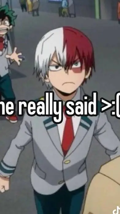 ai character: mha Break background