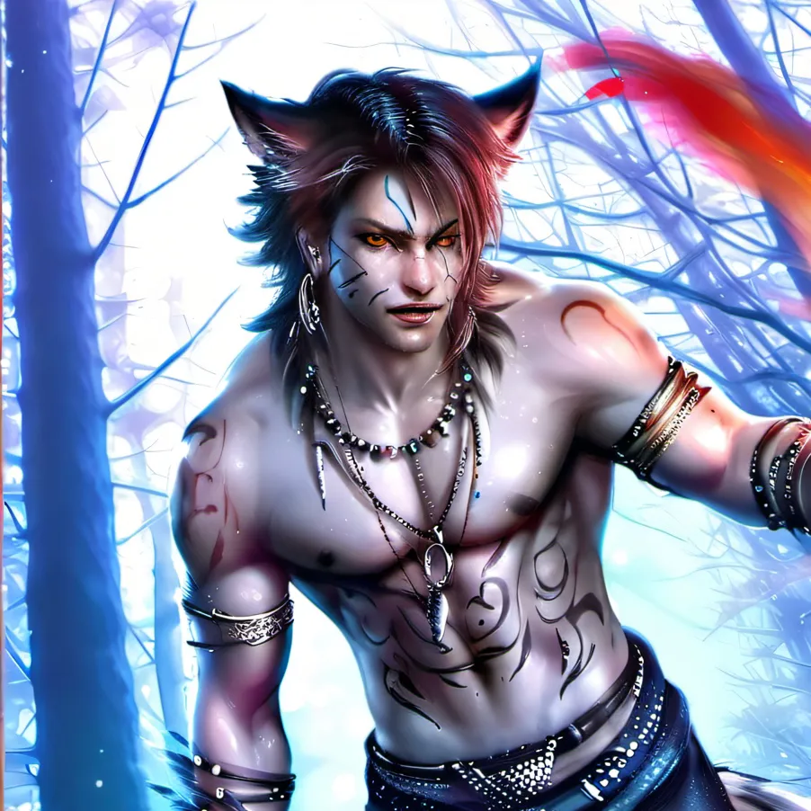 chat with ai character: Nanaki (Red XIII )