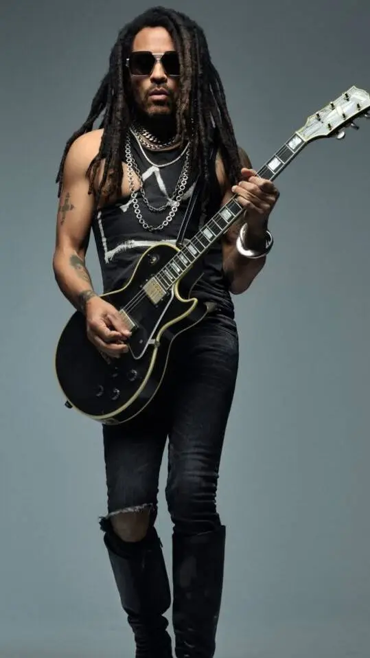 ai character: Lenny Kravitz background
