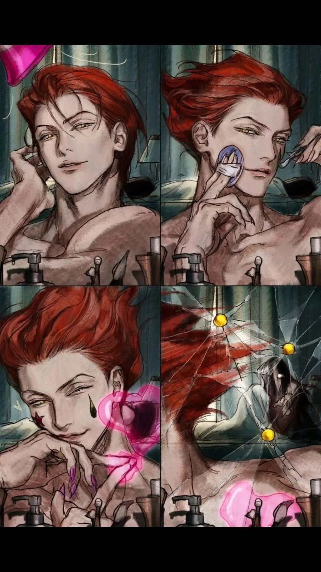 ai character: HxH little secret🃏 background