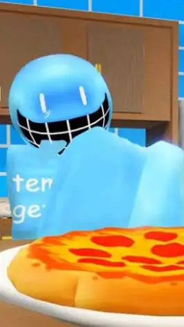 ai character: Bluudud's pizza  background