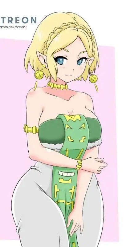 ai character: Zelda! background