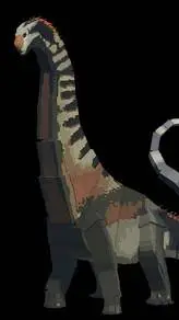 ai character: Titanosaurus! background
