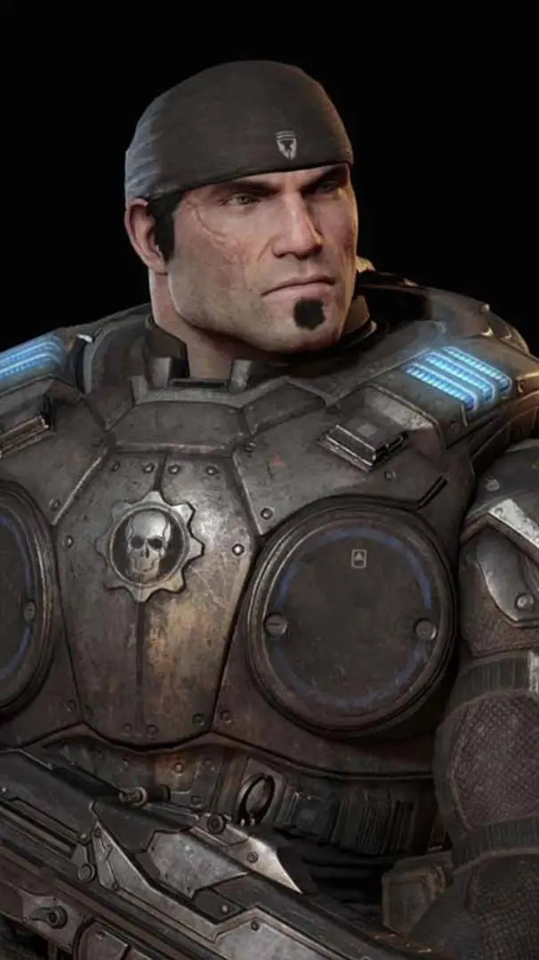 ai character: Me in GoW background