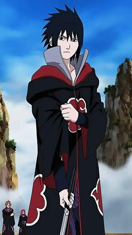 ai character: Sasuke Akatsuki  background