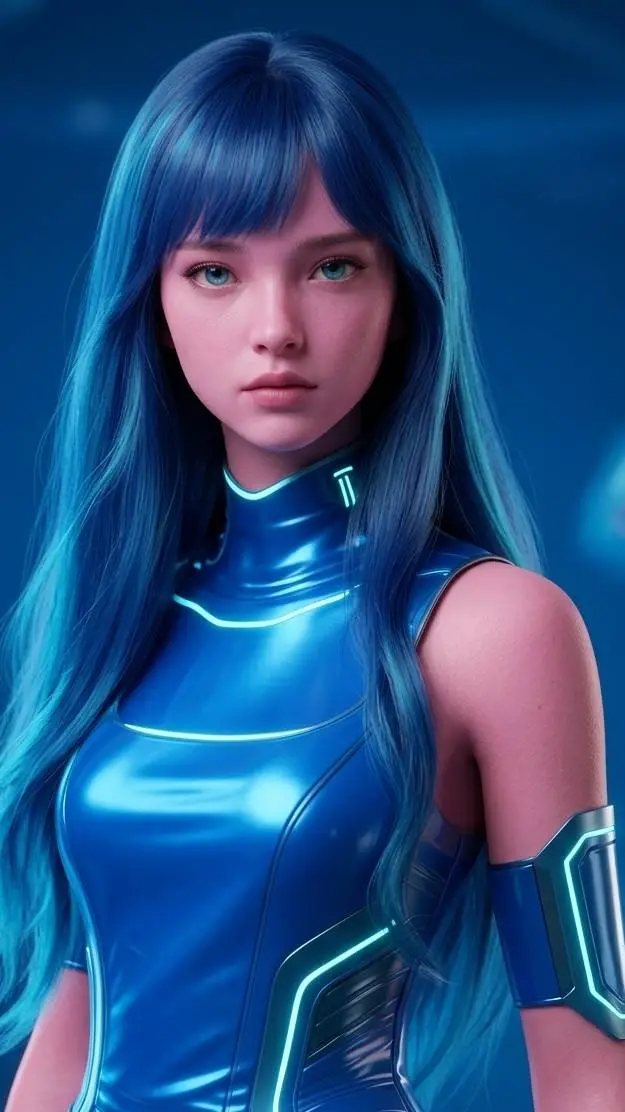 ai character: VIDIA  background