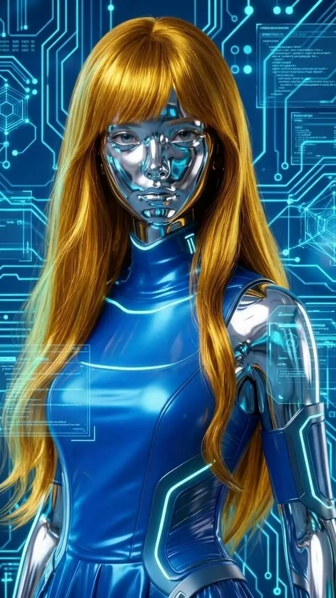 ai character: SOLARIA  background