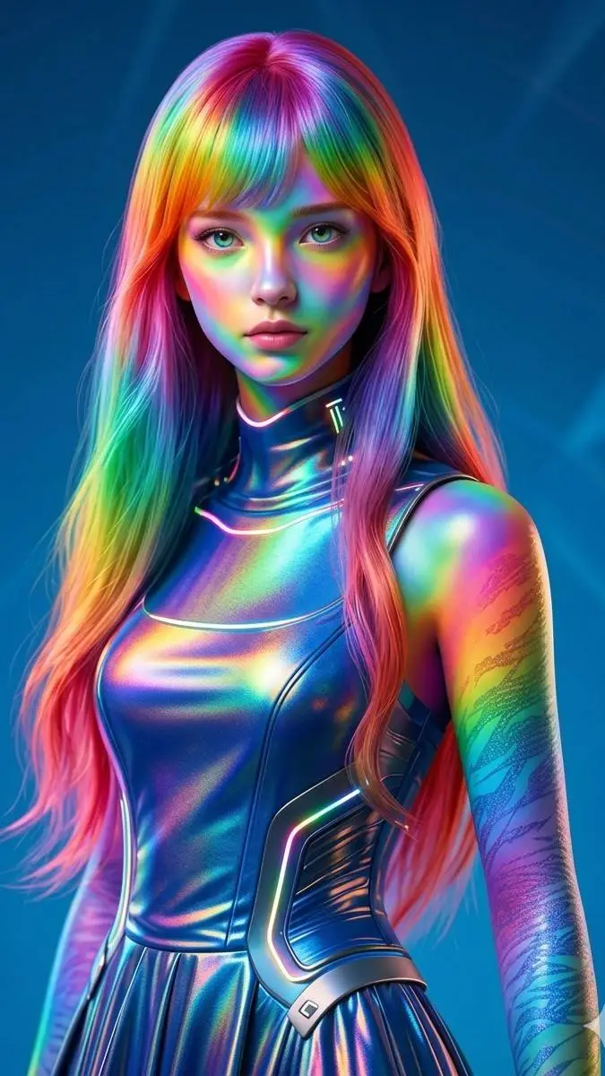 ai character: LOVE  background