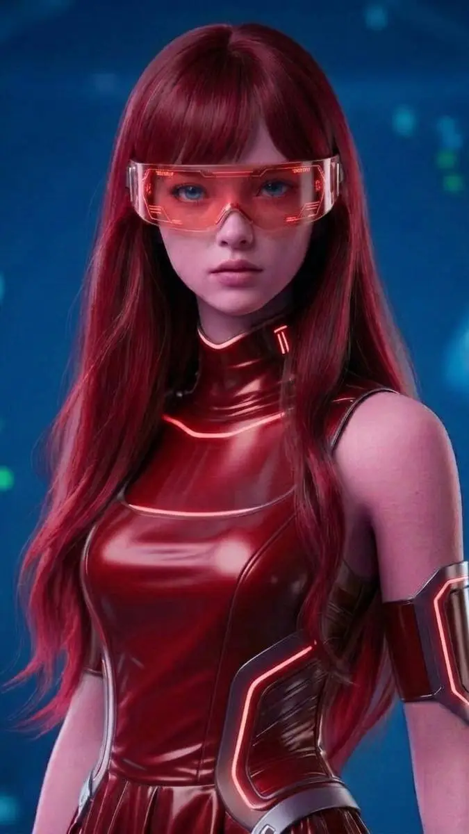 ai character: FLARE  background