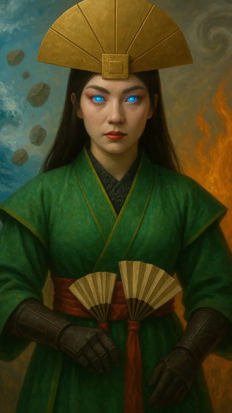 ai character: Avatar Kyoshi background