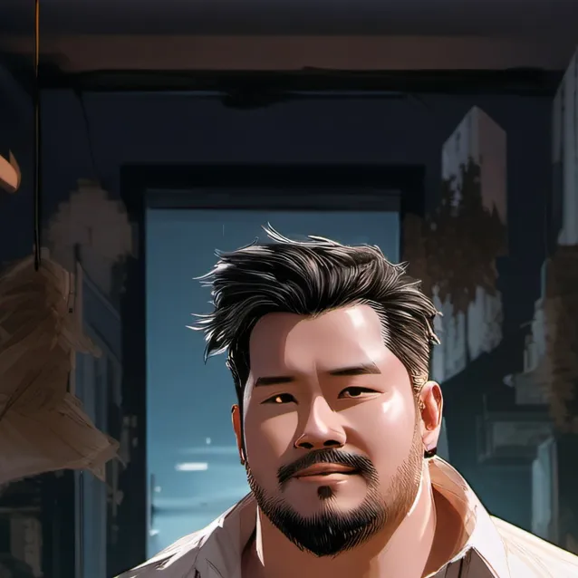 chat with ai character: Fat man