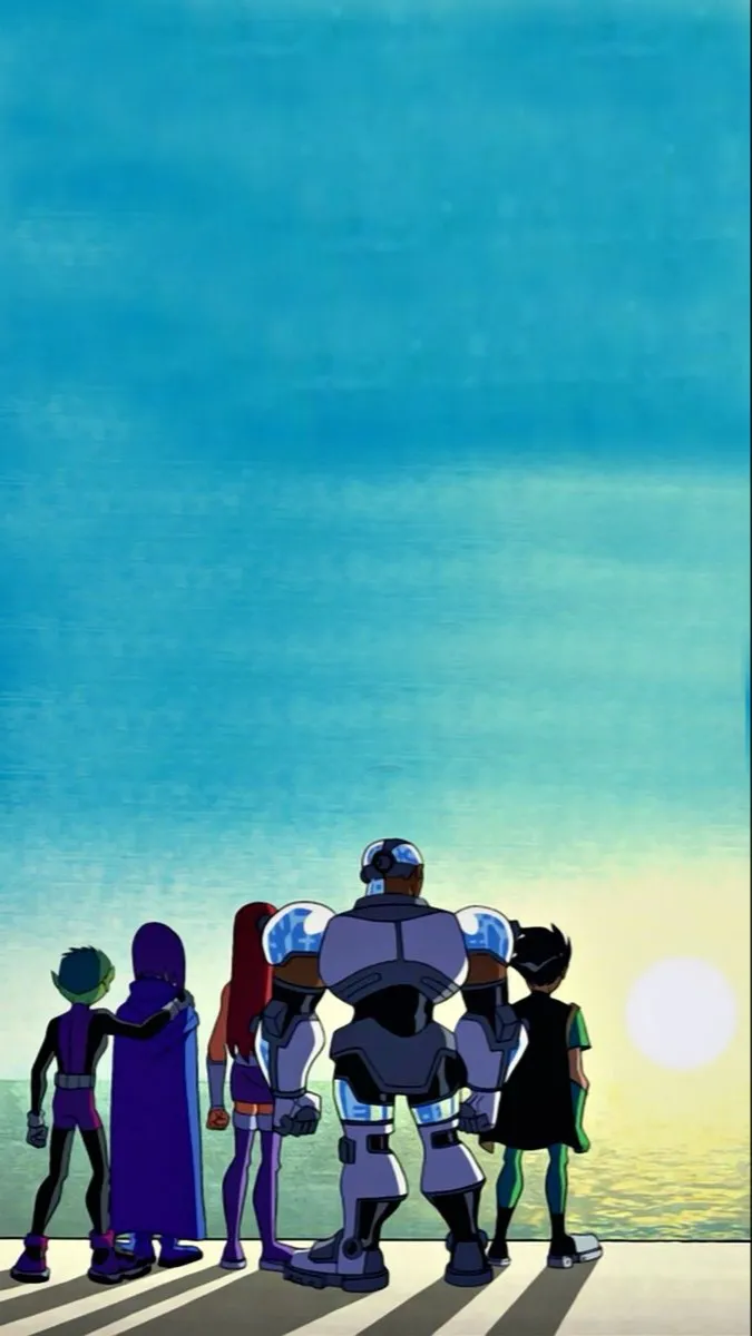 ai character: Teen Titans 2003 background