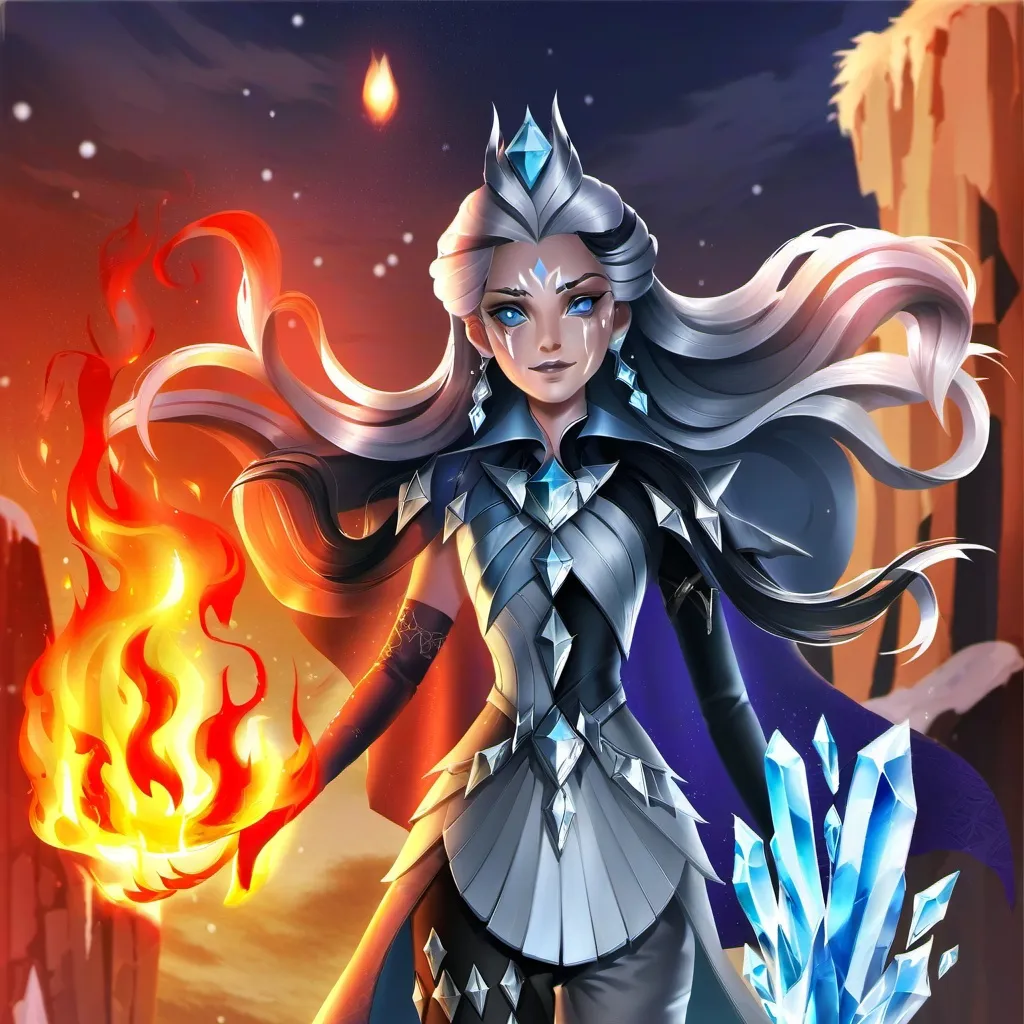 chat with ai character: Frostfire Aeloria