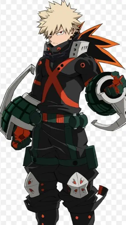 ai character: Katsuki bakugo(mha background